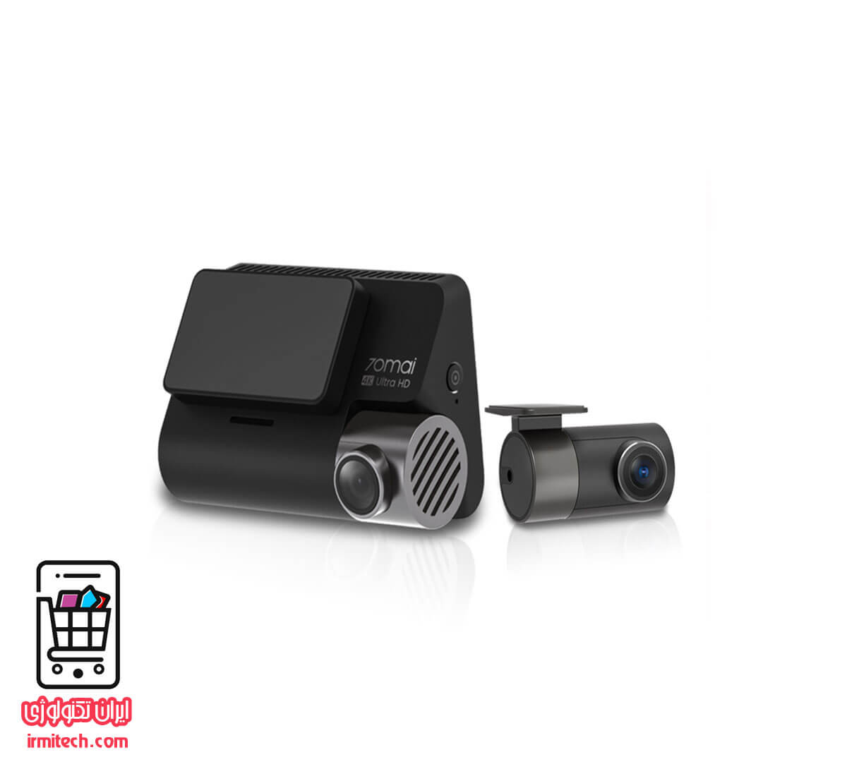 دوربین فیلم برداری خودرو سوِنتی مِی مدل(با دوربین عقب) 70Mai Dash Cam A800S+Rear Cam Set